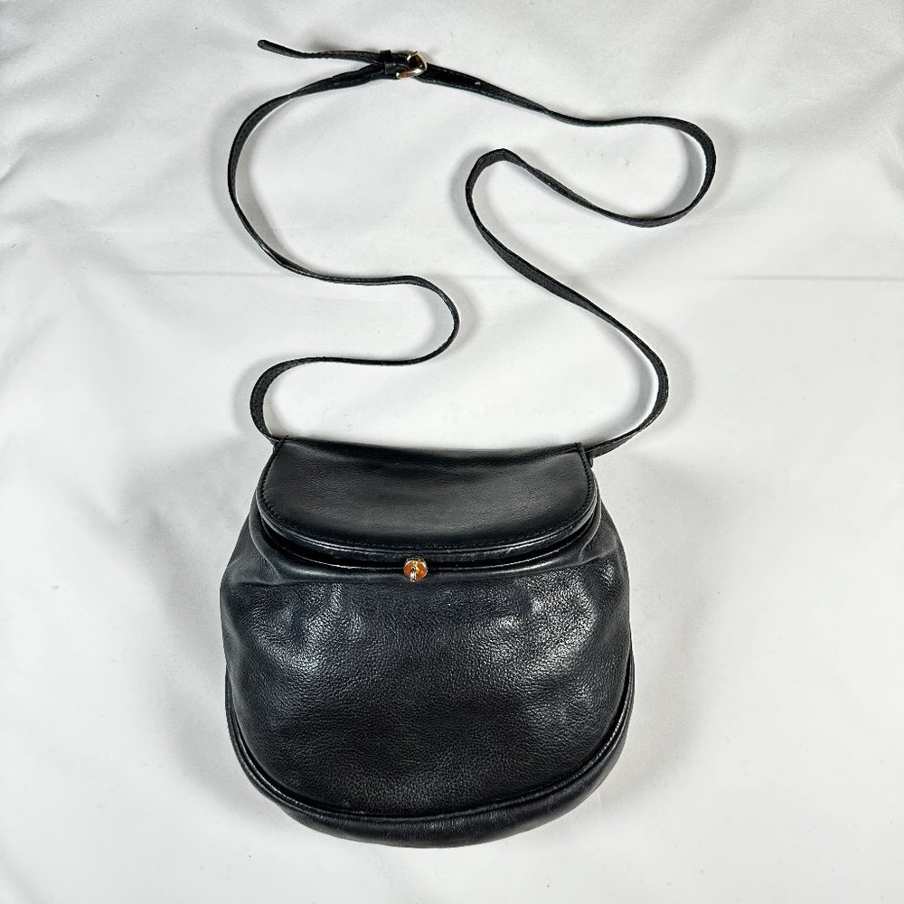 Bottega Veneta Black Leather purse